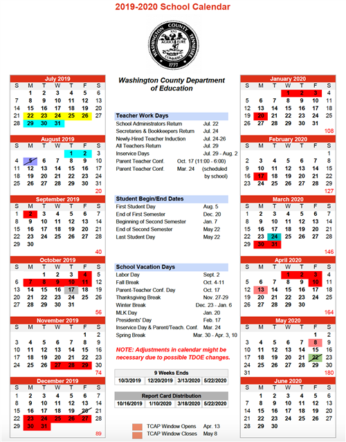 Sumner County Tn School Calendar Academic Calendar 2022