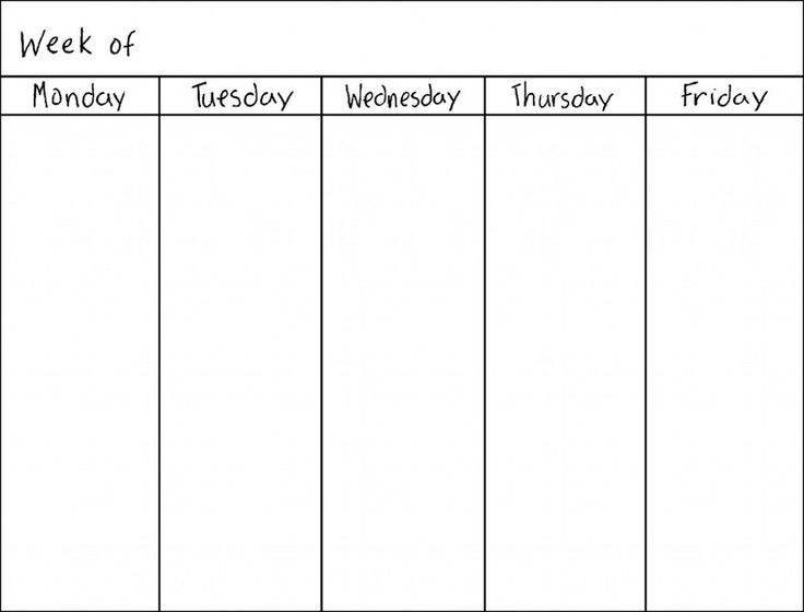The 25 Best Weekly Calendar Ideas On Pinterest Weekly Planner 