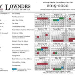 Troup County Schools Calendar 2020 21 Calendar 2020