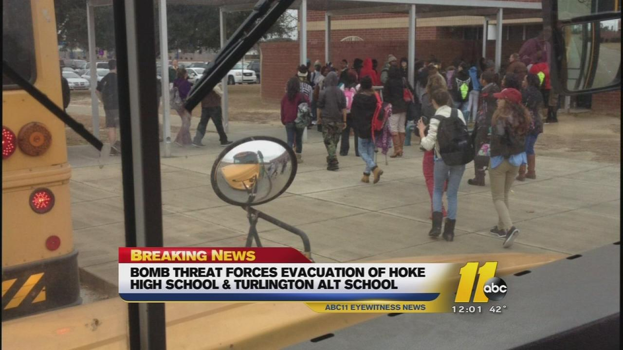 Two Hoke County Schools Evacuated After Bomb Threat Abc11