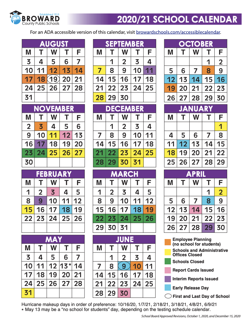 Bcps One Calendar