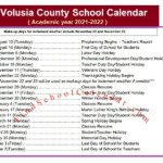 Volusiacounty Schools Calendar 2022 23 Spring Calendar 2022