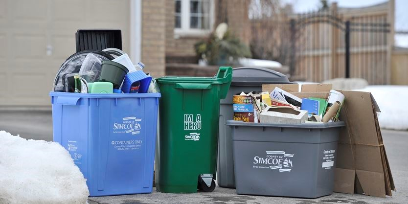 Winter Weather Hampers Waste Collections Simcoe County Simcoe